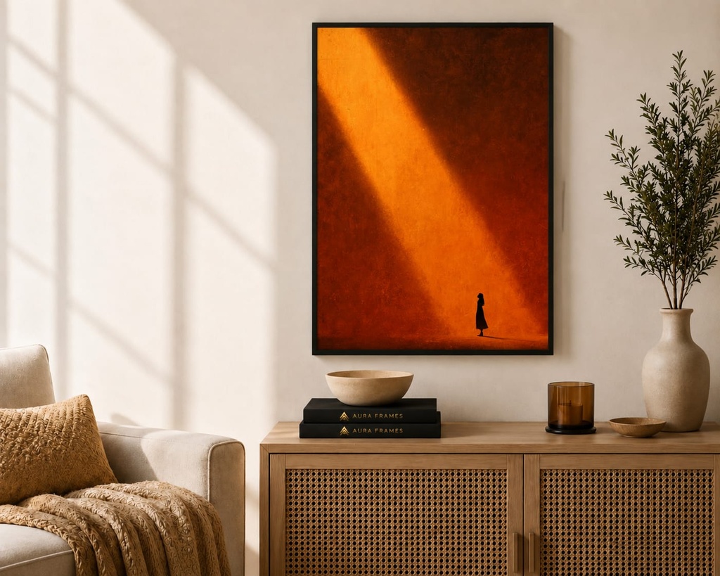 Ember Solitude (70 * 50 CM, BLACK)