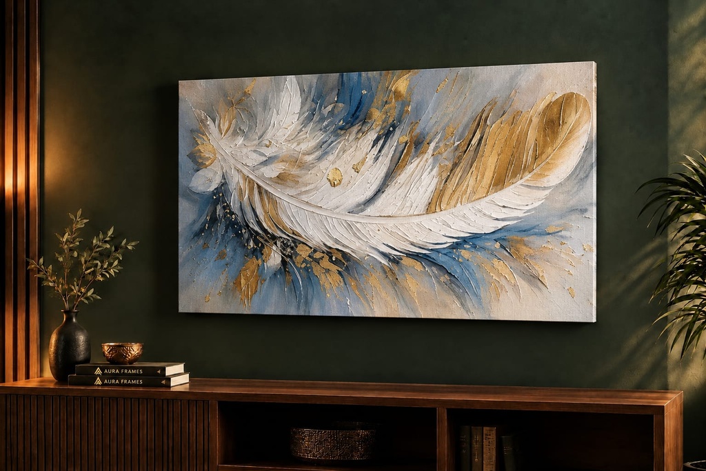 Golden Feather (70 * 50 CM)
