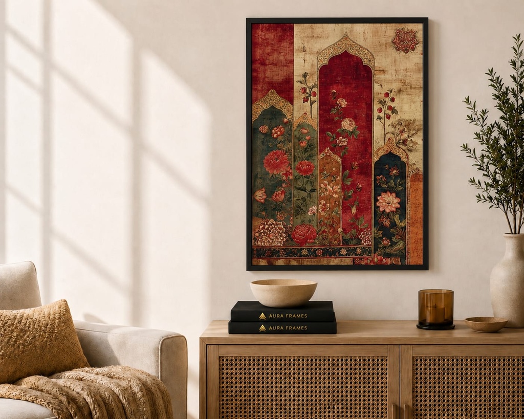 Nooré Heritage (70 * 50 CM, BLACK)